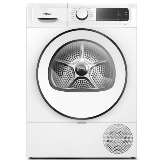 PITSOS WT232G09 Στεγνωτήριο Ρούχων με Αντλία Θερμότητας 9kg